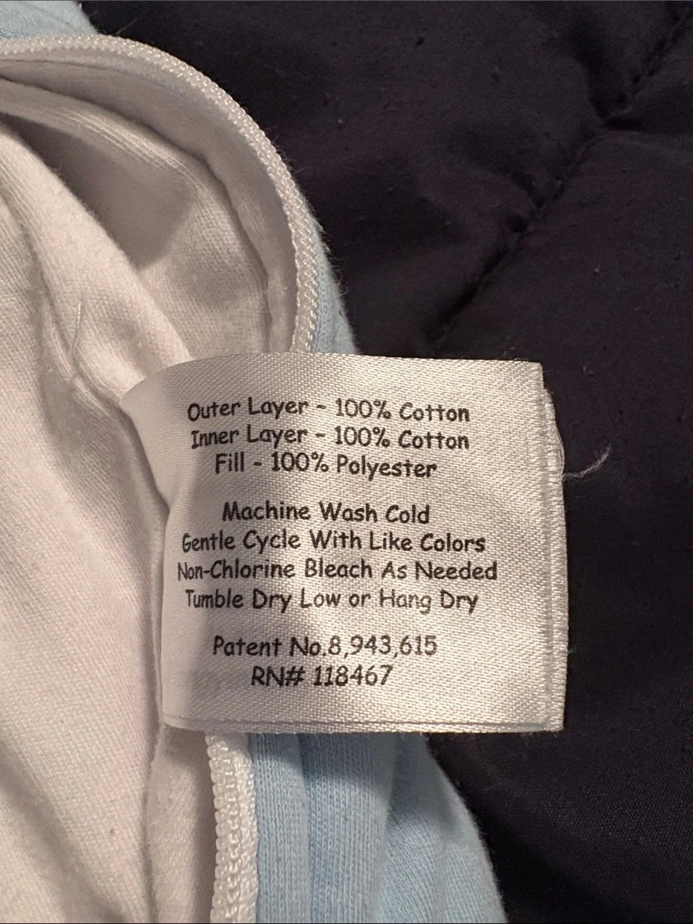 Baby Merlin’s Magic Sleepsuit Light Blue Infant 3-6 months